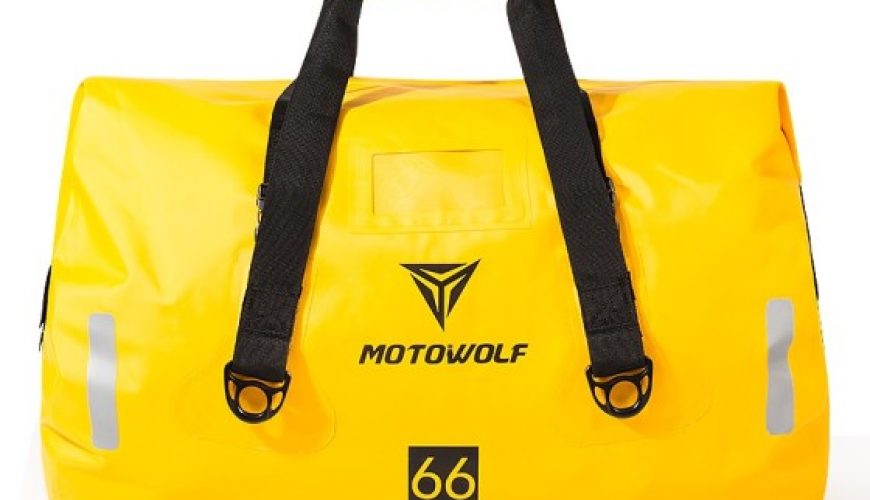 MOTOWOLF Folding Waterproof Duffle Bag