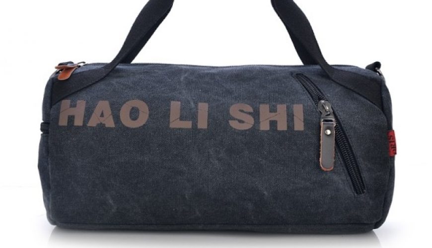 Vintage Canvas Travel Duffel Bag