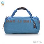 duffle bag blue